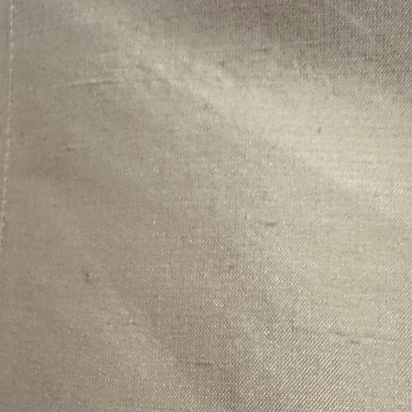 Silk Talbots Tan Wedding Dress with Jacket - Picture 7 of 8